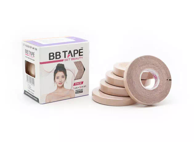 BB tape arcra 1cm x 5m - 5 tekercs