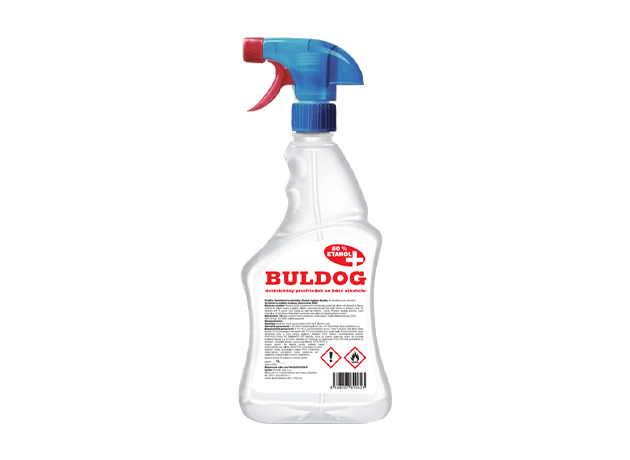 Buldog -  fertőtlenítőszer kézre és felületekre 500ml 