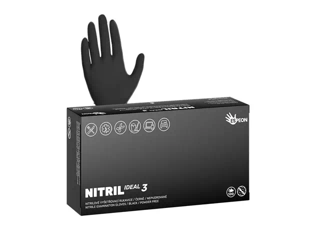 Nitril kesztyű NITRIL IDEAL3 100db