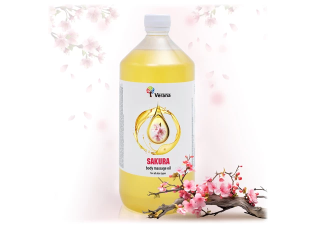 Sakura növényi masszázsolaj 1000ml